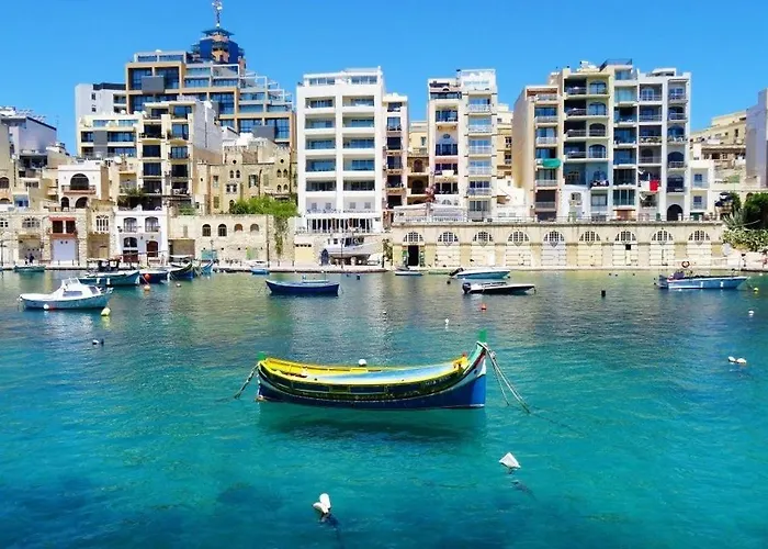 Daire Perfect Location, Cosy 1br Sliema